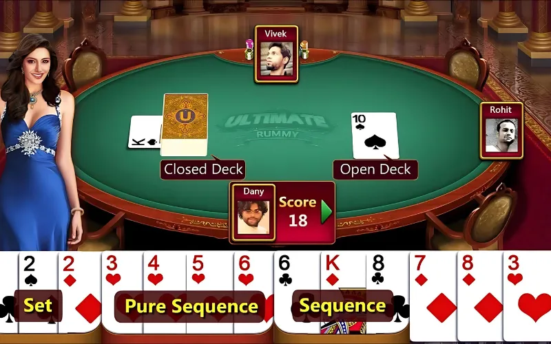 how to play point rummy